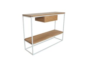 Konsoollaud SKINNY sahtli ja riiuliga